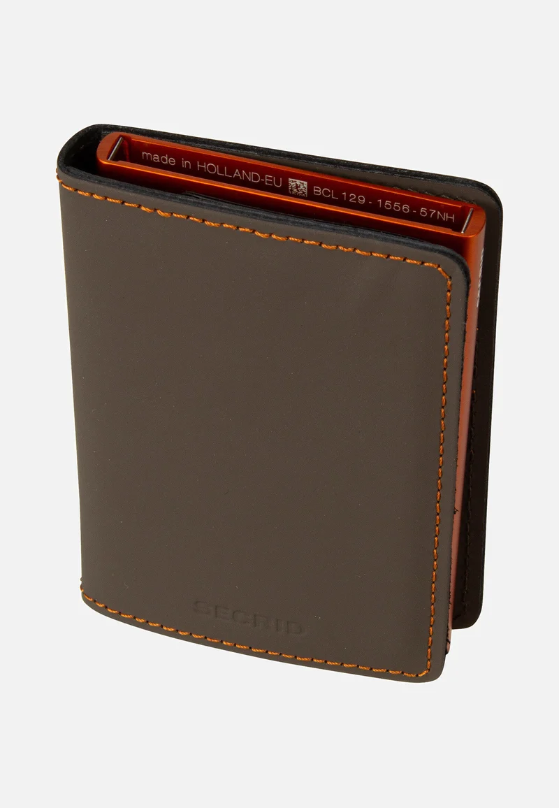 Slimwallet Matte Truffle-Orange - Portemonnaie