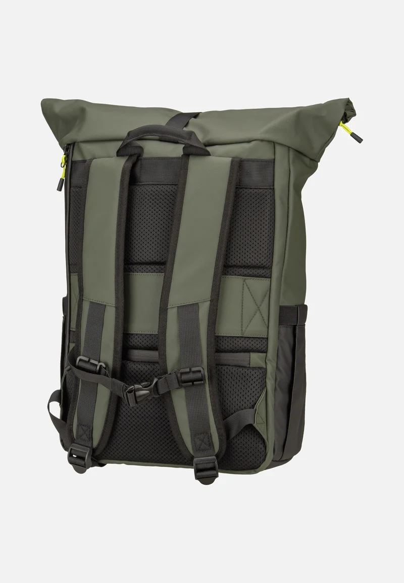 Briize Backpack M Roll-Up Khaki - Rucksack