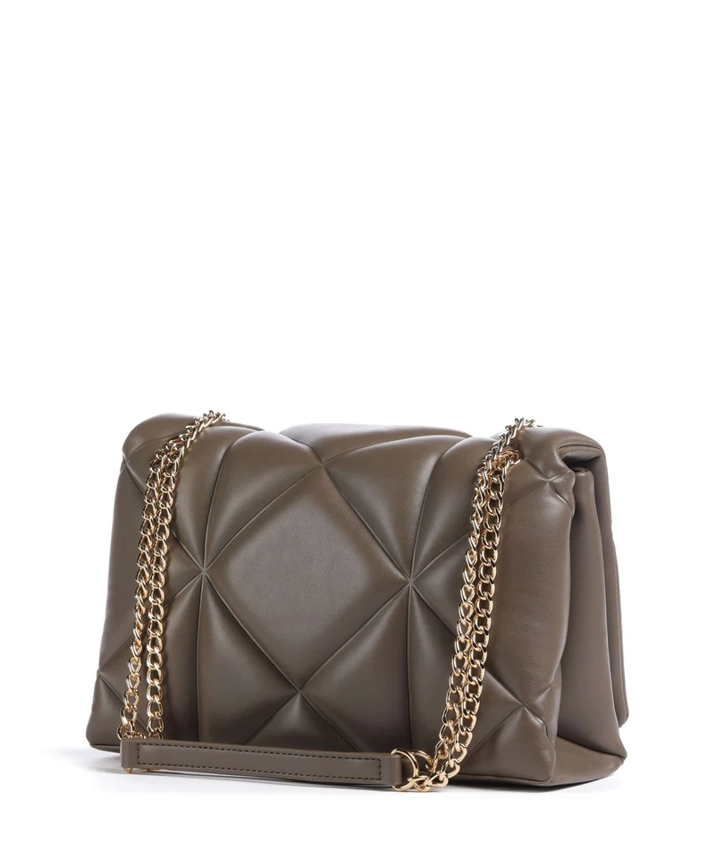 Love Moschino Embossed Q Schultertasche mud