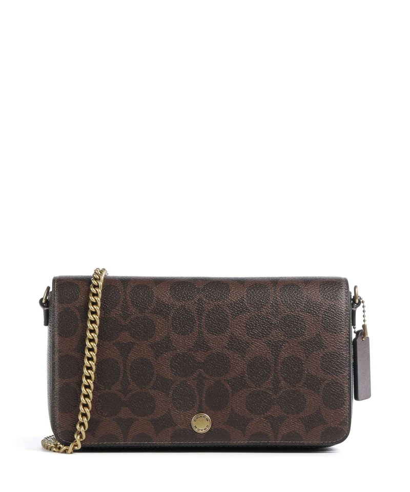 Coach Mila Geldbörse maple