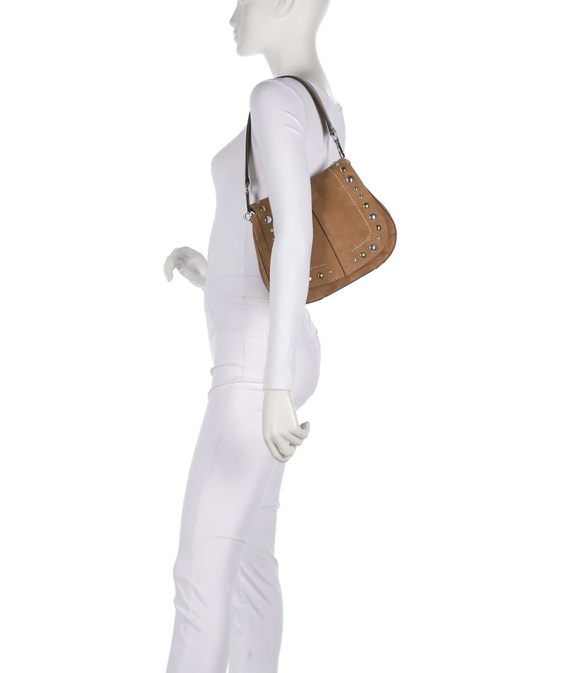 Gianni Chiarini Helena Round Schultertasche caramel
