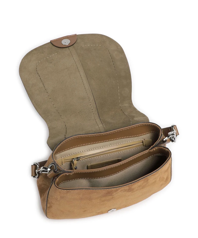 Gianni Chiarini Helena Round Schultertasche caramel