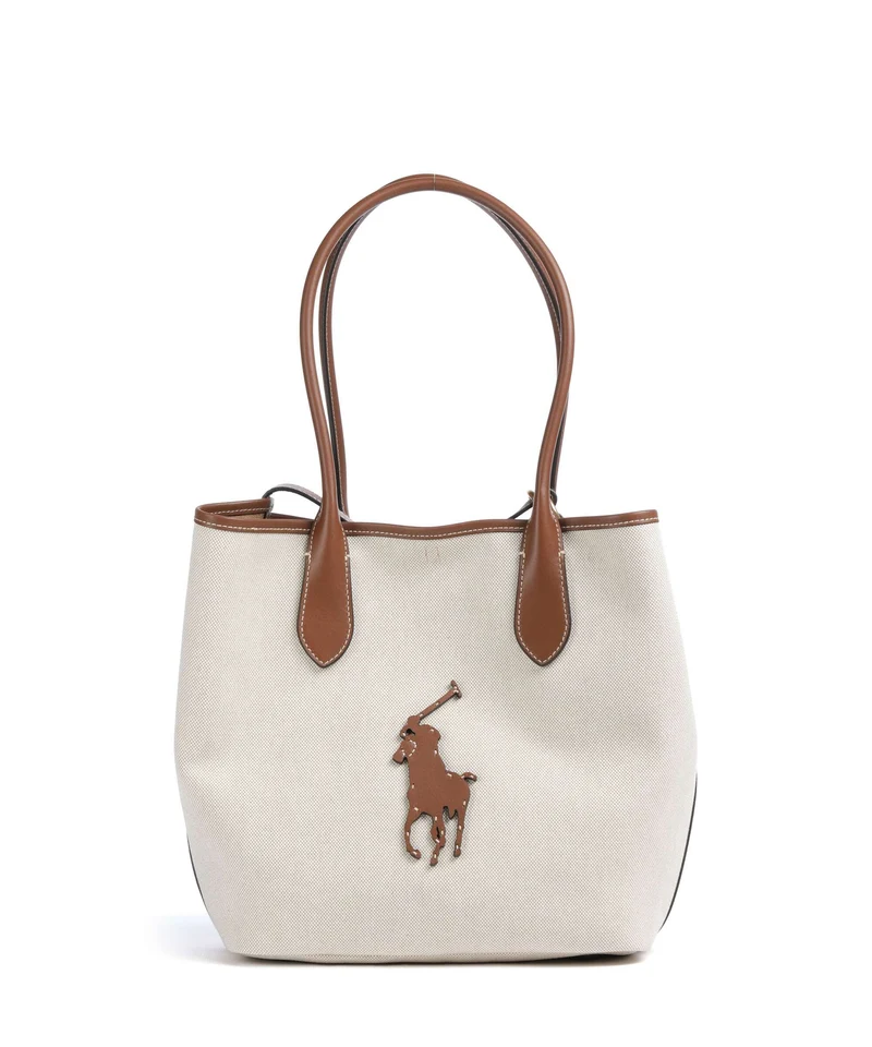 Polo Ralph Lauren Bellport Medium Shopper natural/cuoio