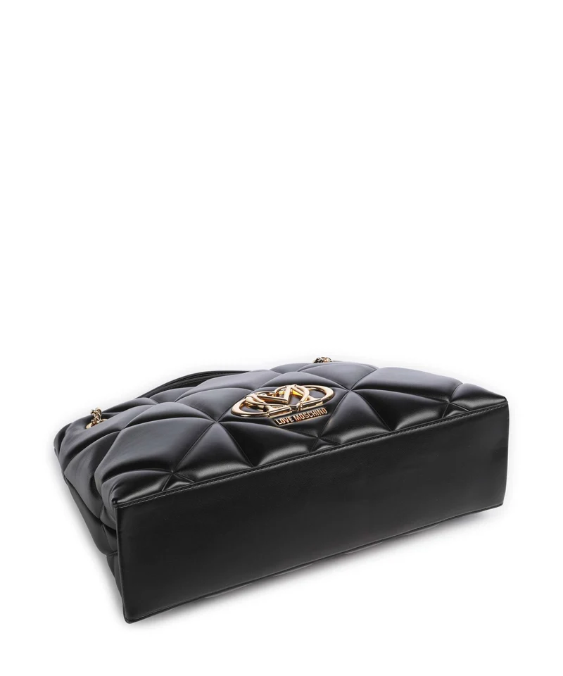 Love Moschino Embossed Q Shopper black