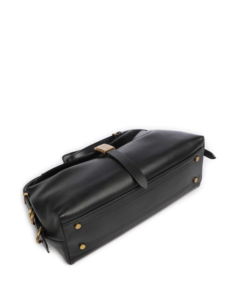 Pinko Saddle Schultertasche nero/antique gold