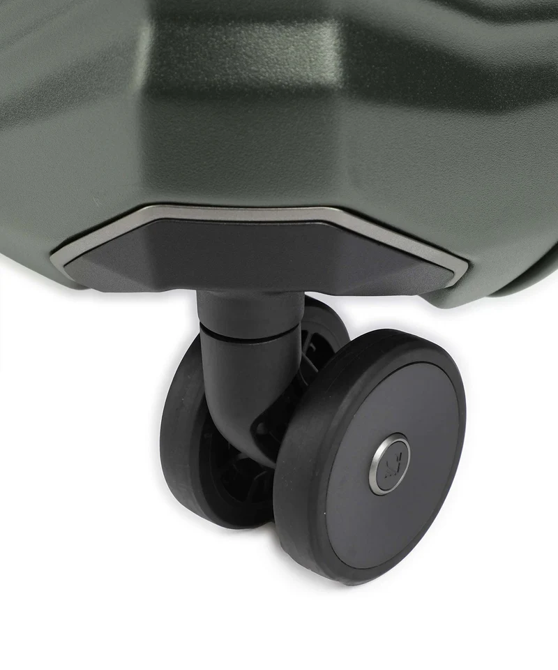 Travelite Millenium 4-Rollen Trolley pine green