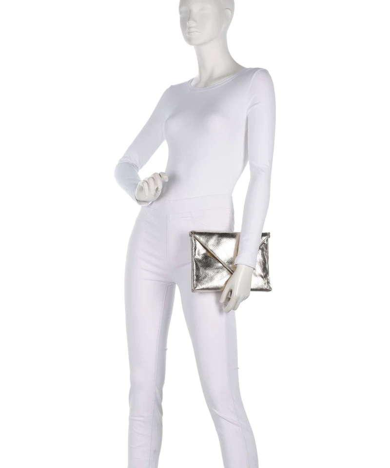 Depeche Clutch champagne