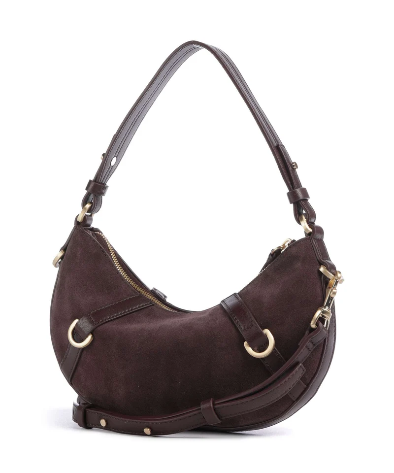 Les Visionnaires Enya Cozy Mini Schultertasche vinyard red