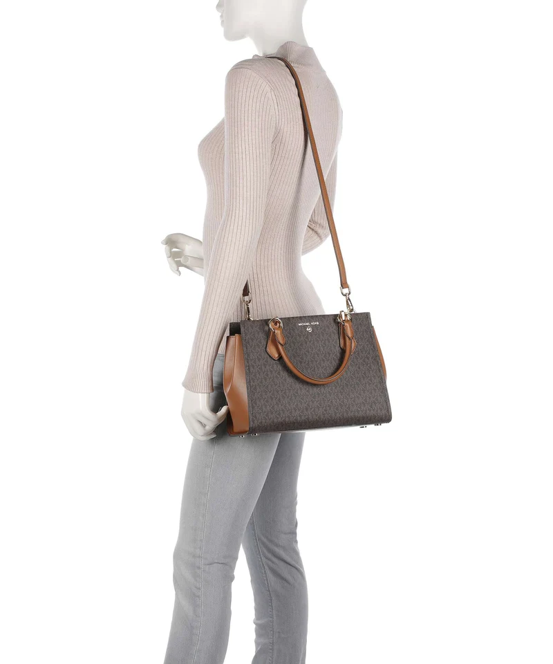 Michael Kors Marilyn Handtasche brown/acorn