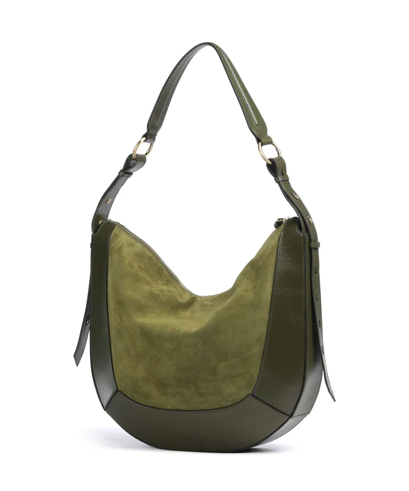 The Bridge Fedora Schultertasche thyme