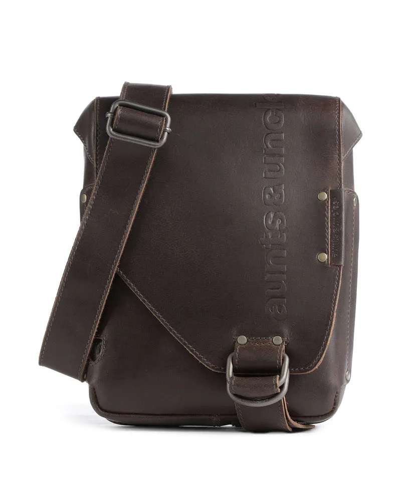 Aunts & Uncles Hunter Jade Umhängetasche vintage brown