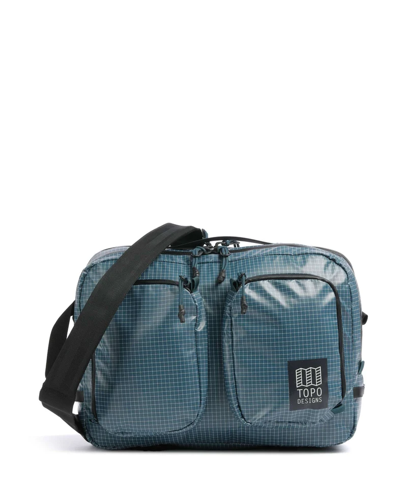 Topo Designs Apex Aktentasche pond blue