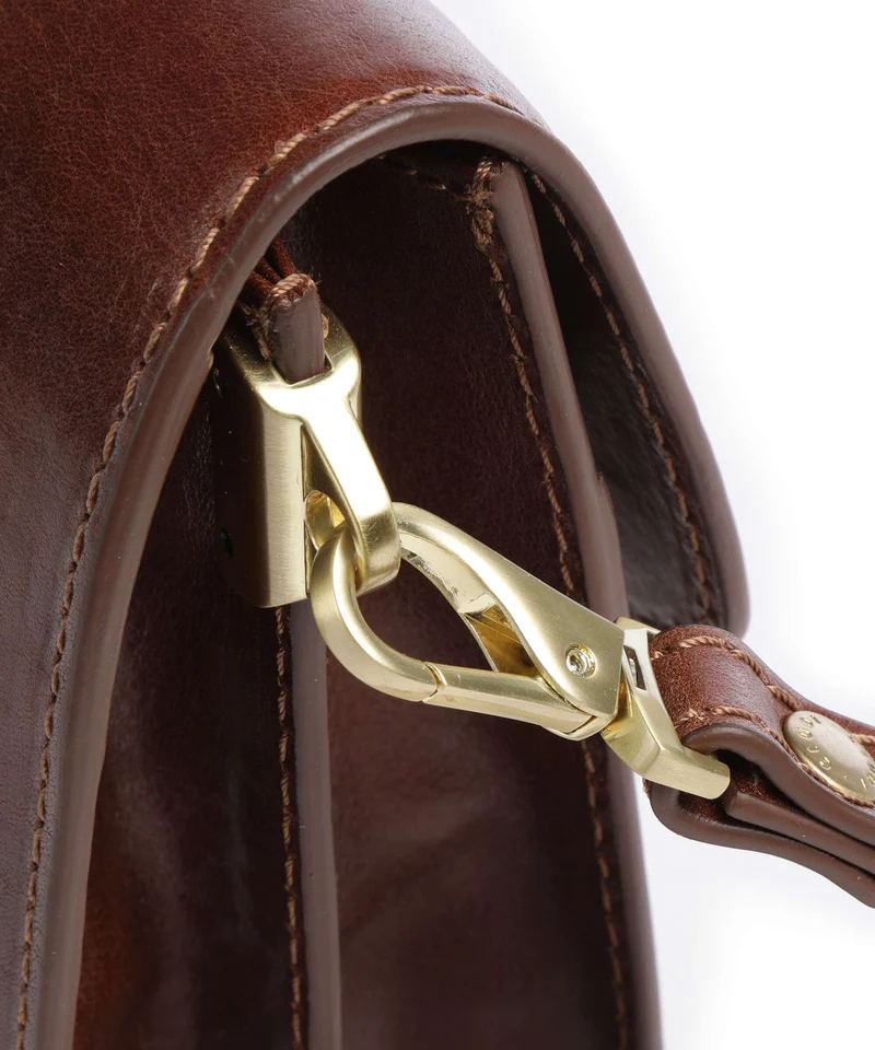Giudi Handgelenktasche brown