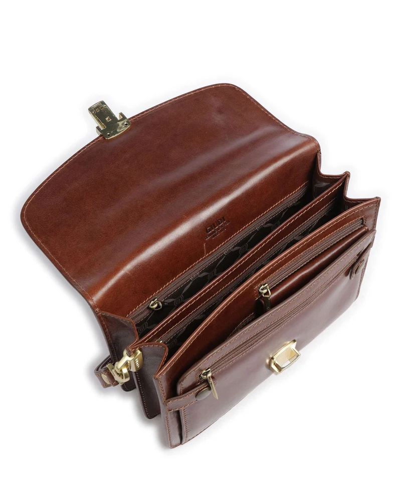 Giudi Handgelenktasche brown