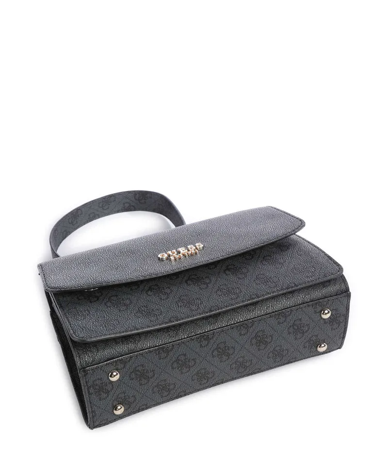 Guess Calista Schultertasche coal logo