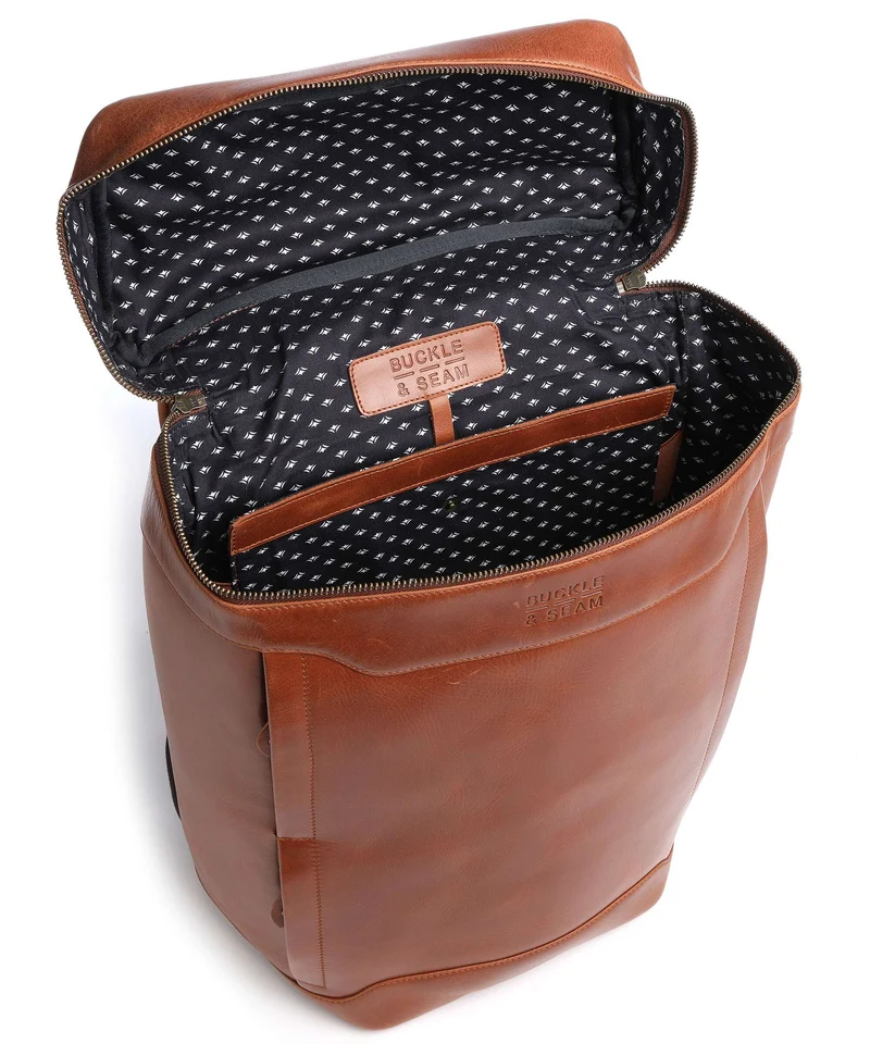 Buckle & Seam Siwa Rucksack cognac
