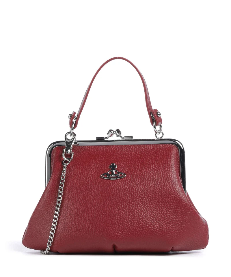 Vivienne Westwood Granny Frame Grain Umhängetasche red