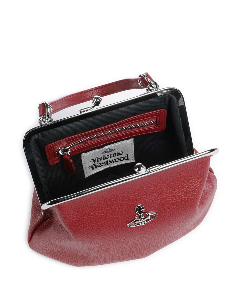 Vivienne Westwood Granny Frame Grain Umhängetasche red