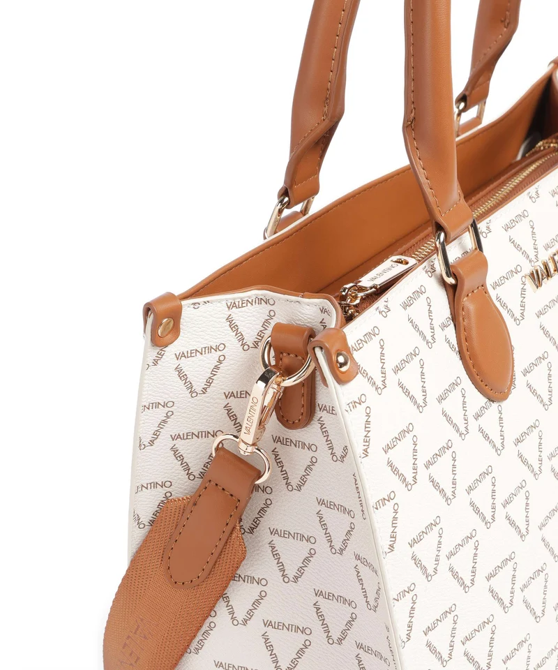 Valentino Bags Lady Re Handtasche bianco/cuoio