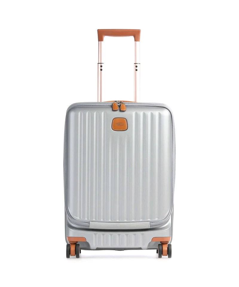 Brics Capri 4-Rollen Trolley silver