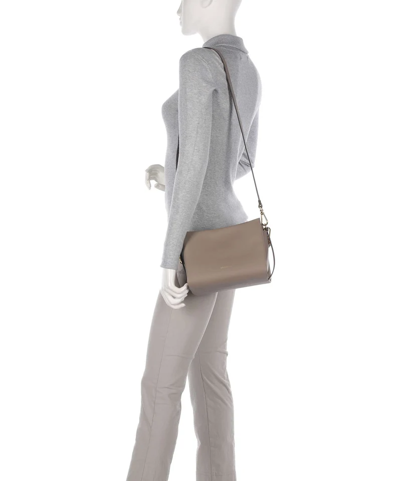 Coccinelle Boheme Grana Double Handtasche warm taupe/rosette