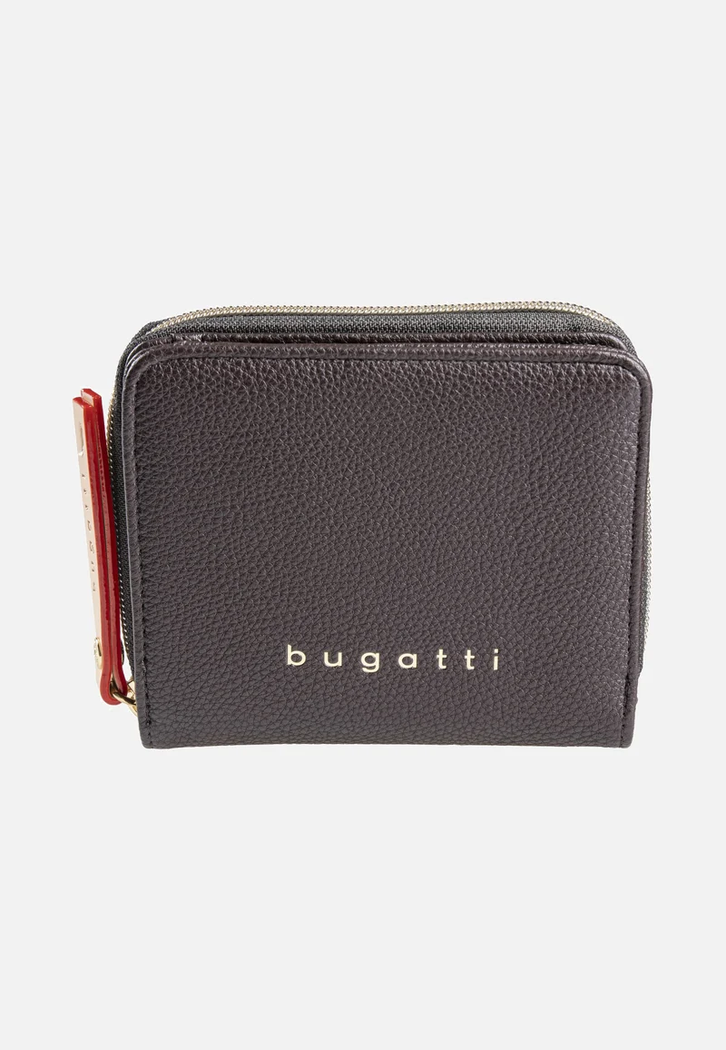 Ella Zipped Ladies Purse Brown - Portemonnaie