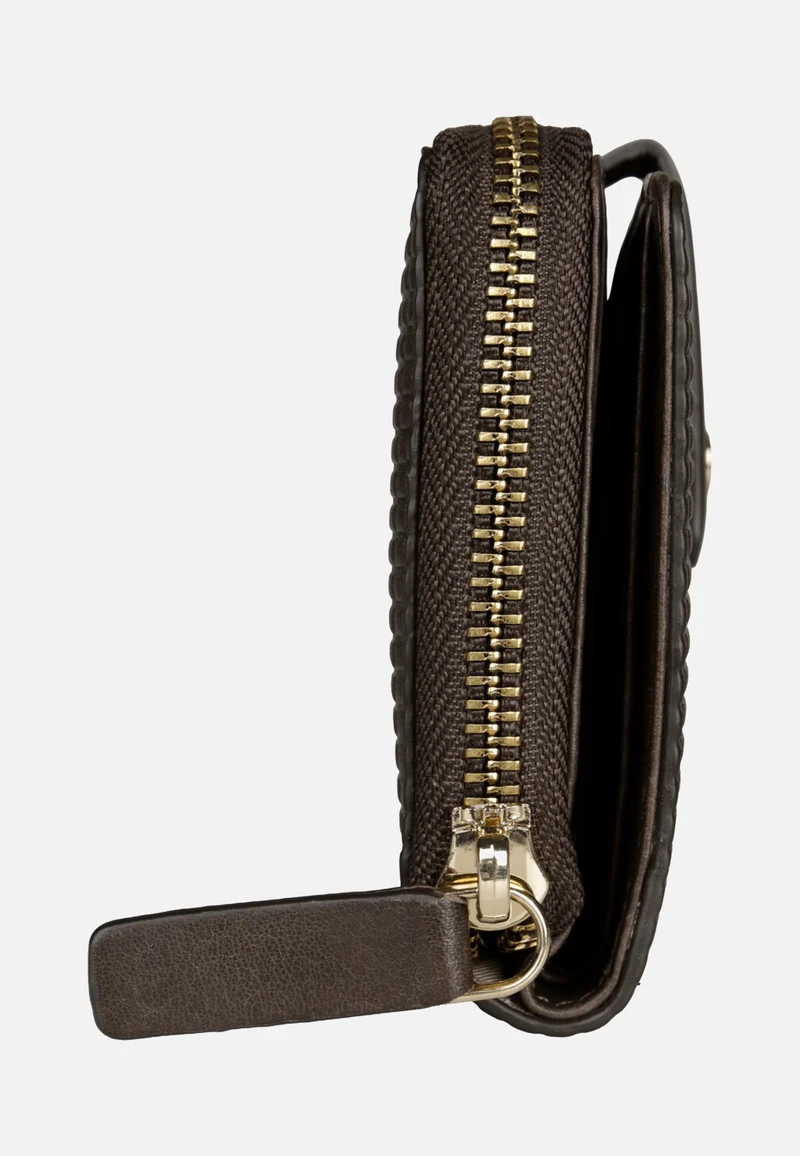 Noemi Ladies Zip Wallet M Brown - Portemonnaie