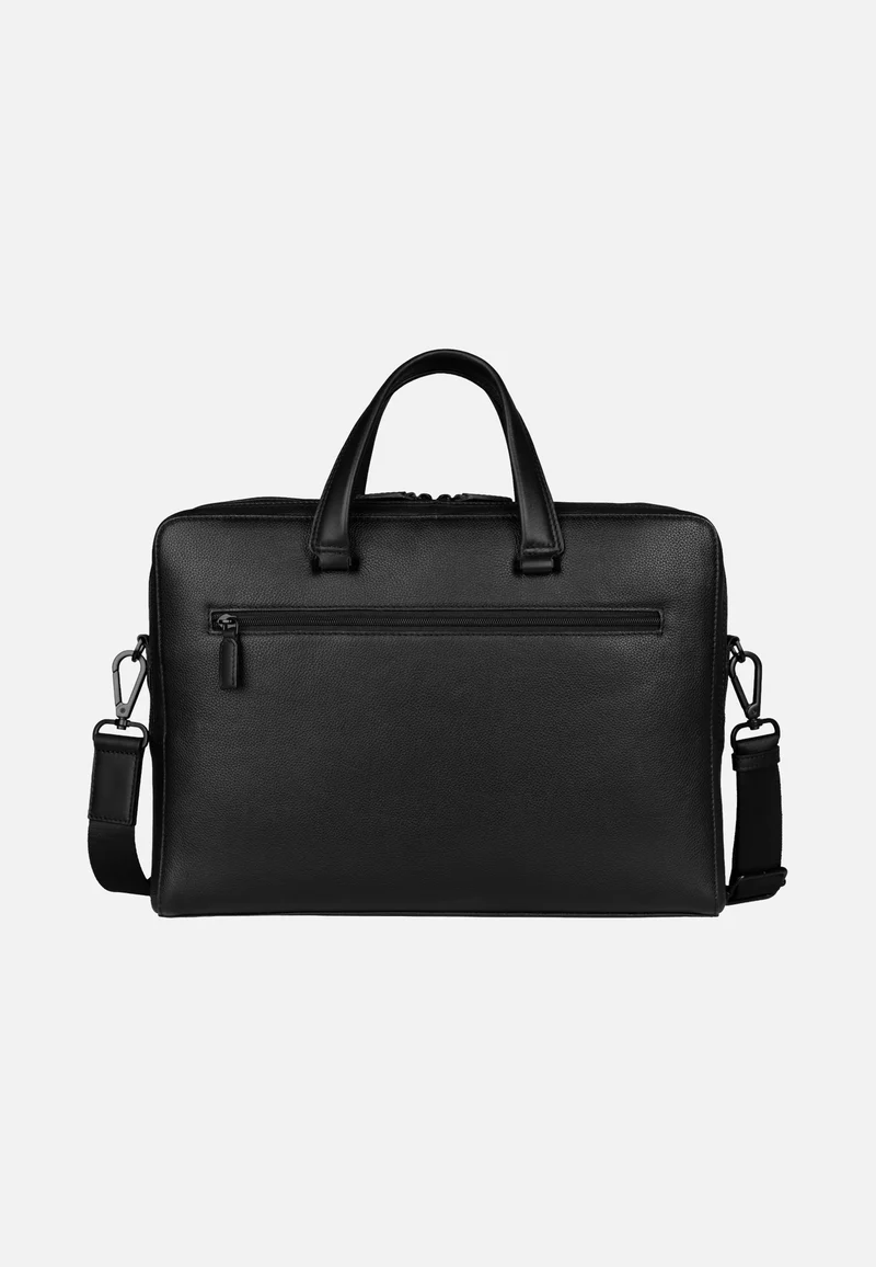 Black Briefcase Large Black - Aktentasche