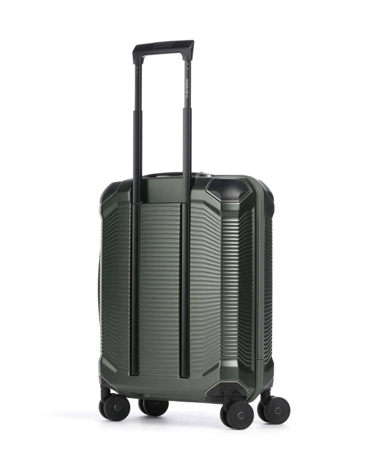 Travelite Millenium 4-Rollen Trolley pine green