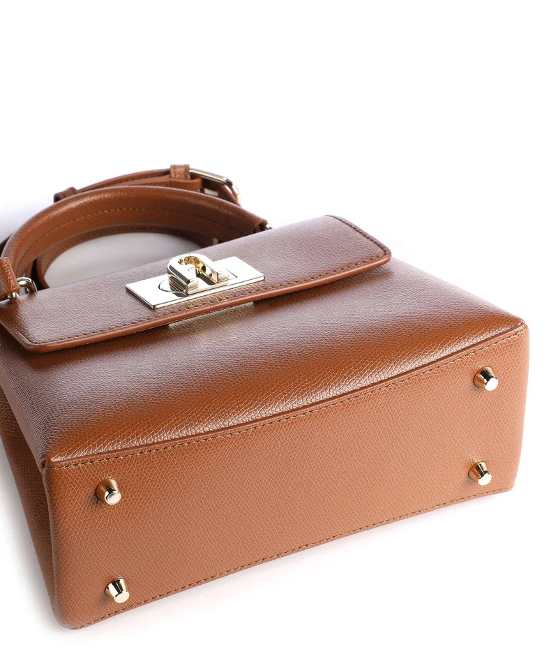 Furla 1927 Mini Handtasche cognac