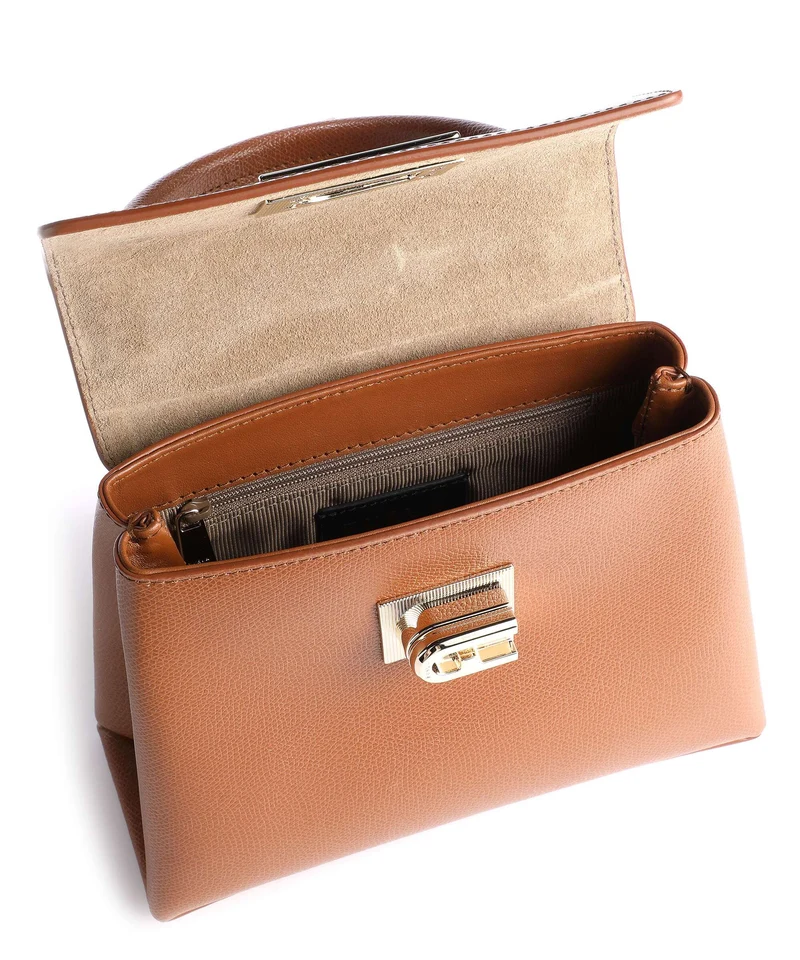Furla 1927 Mini Handtasche cognac