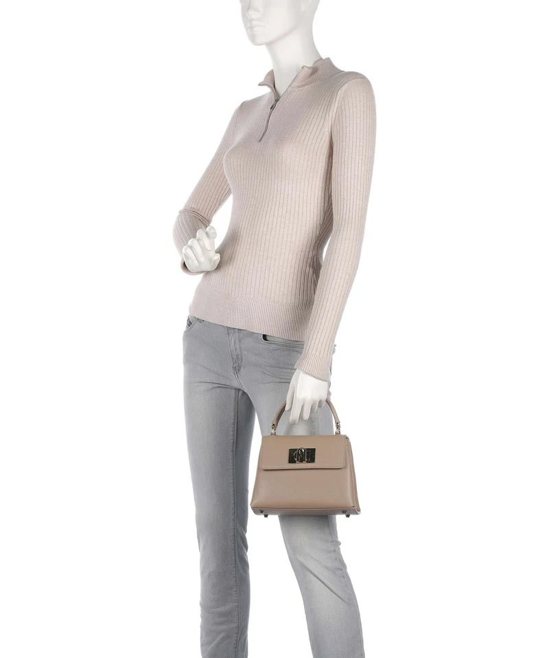 Furla 1927 Mini Handtasche greige