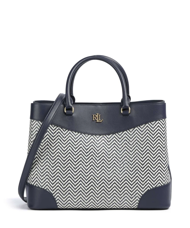 Lauren Ralph Lauren Marcy 36 Handtasche refined navy/soft white
