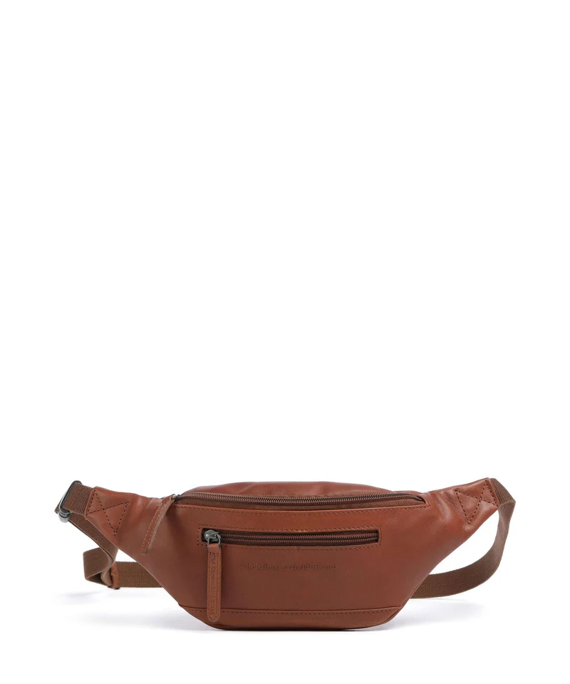 The Chesterfield Brand Wax Pull Up Cow Brana Gürteltasche cognac