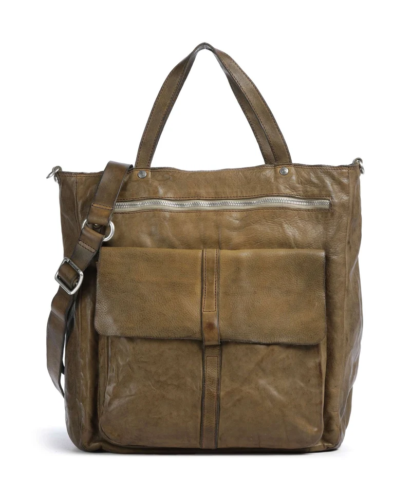 Campomaggi Shopper verde militare