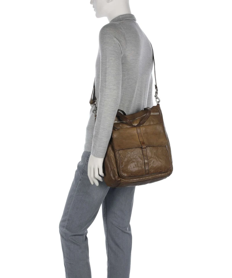 Campomaggi Shopper verde militare