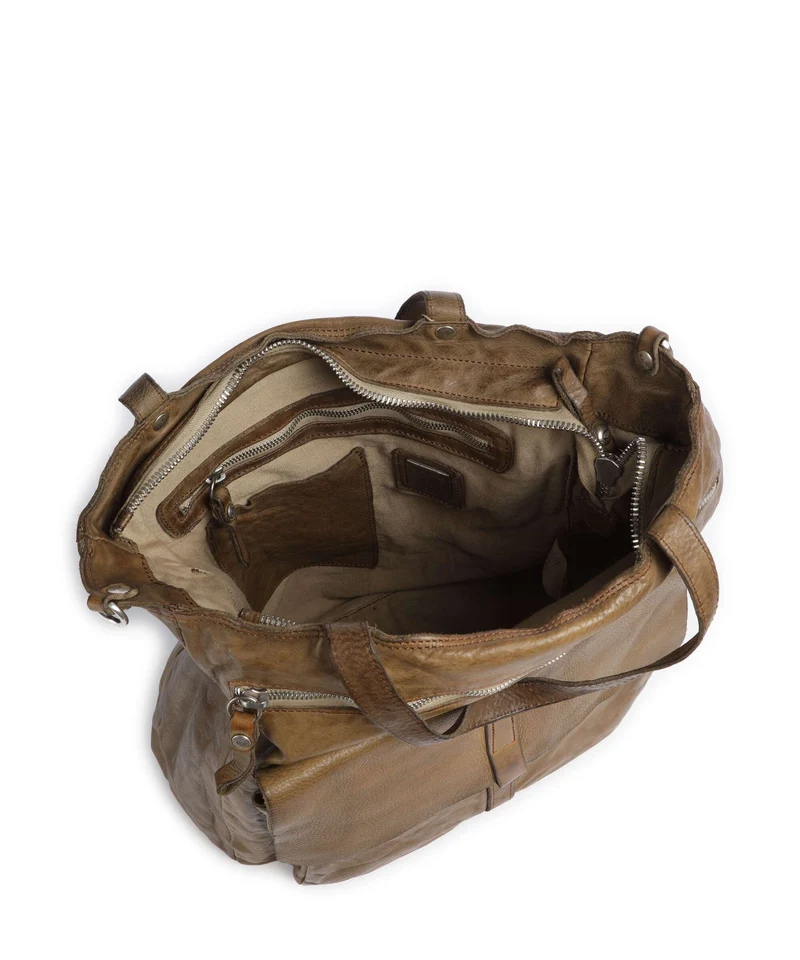 Campomaggi Shopper verde militare