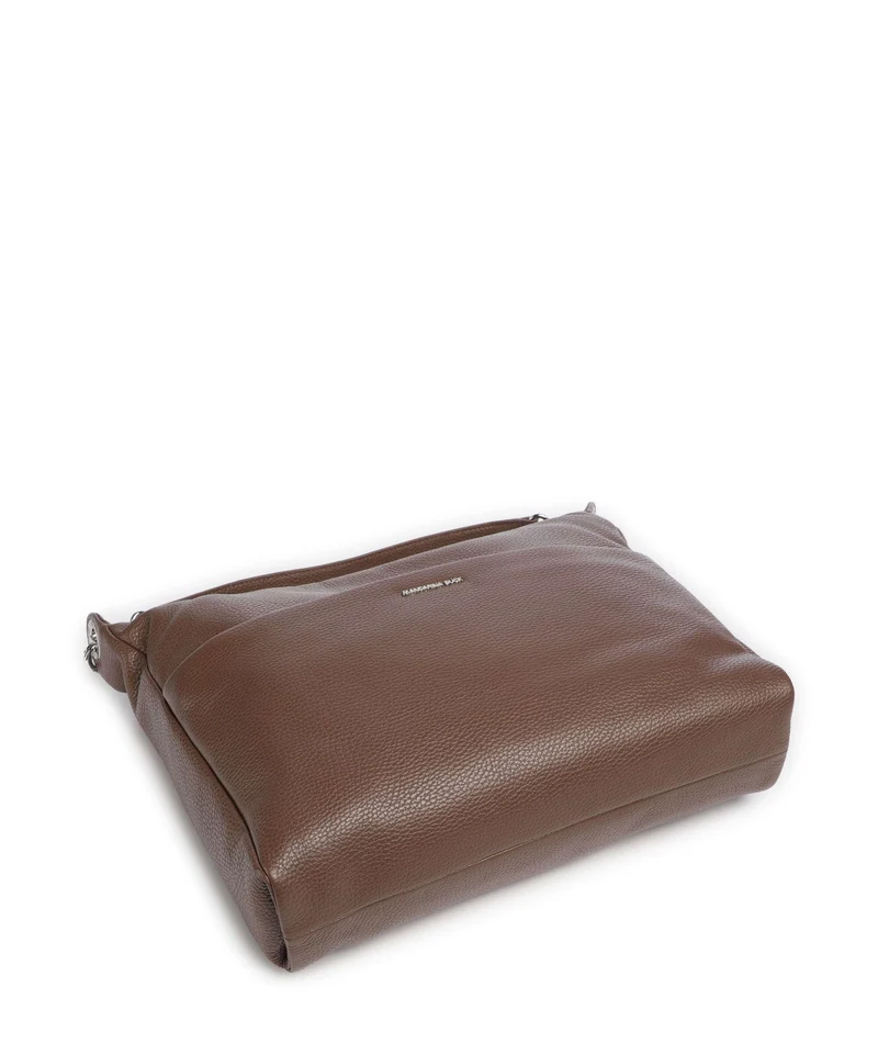 Mandarina Duck Mellow Leather Beuteltasche milk chocolate
