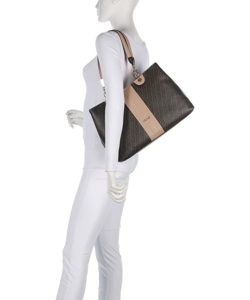 Liu Jo Ematite M Shopper testamoro/dark cipria