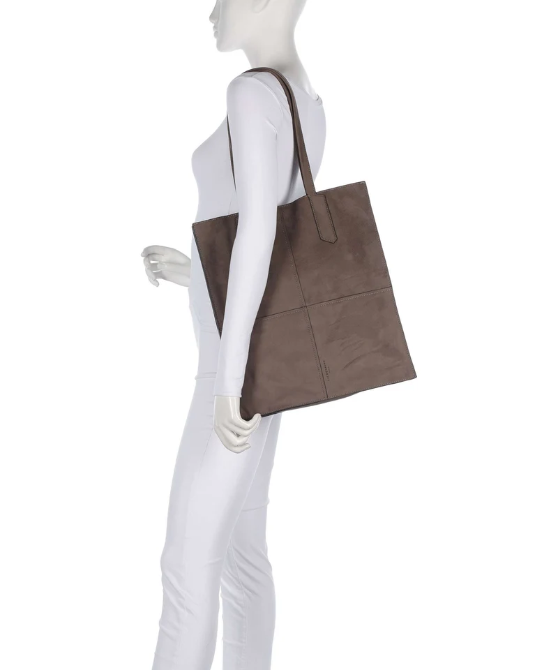 Liebeskind Amy Vegan Suede L Shopper neutral grey