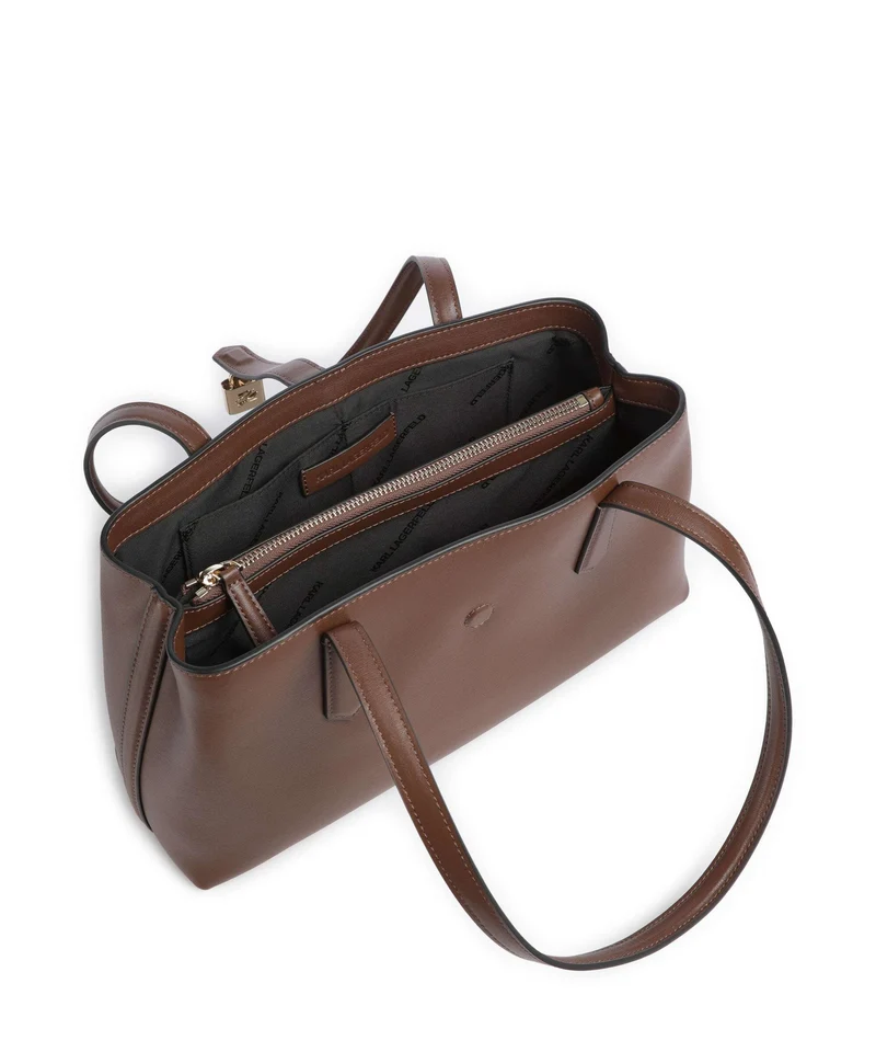 Karl Lagerfeld K/Autograph Schultertasche dark friar brown