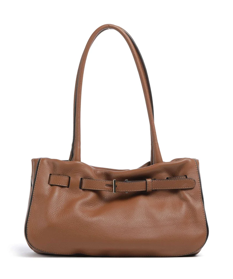 Abro Dalia Jill Schultertasche caramel/cognac