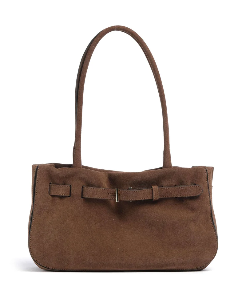 Abro Suede Jill Schultertasche wood