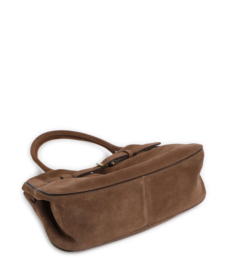 Abro Suede Jill Schultertasche wood