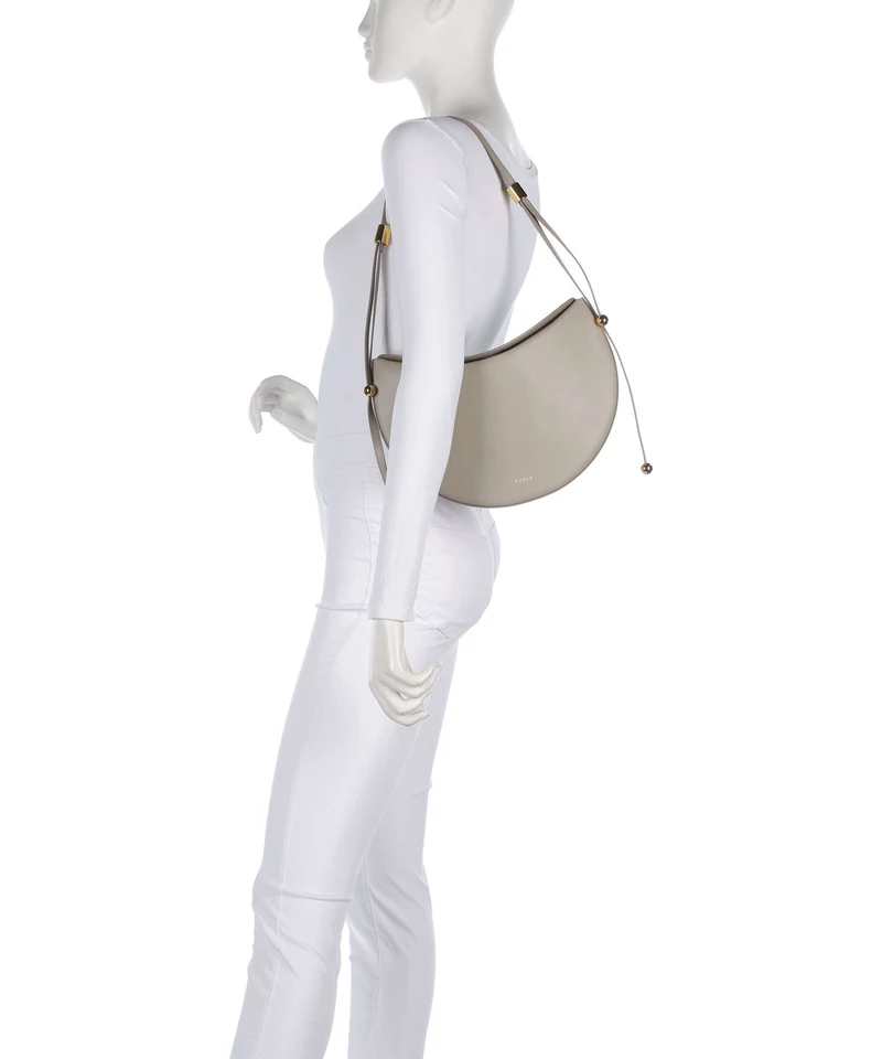 Furla Moonstone M Schultertasche linen