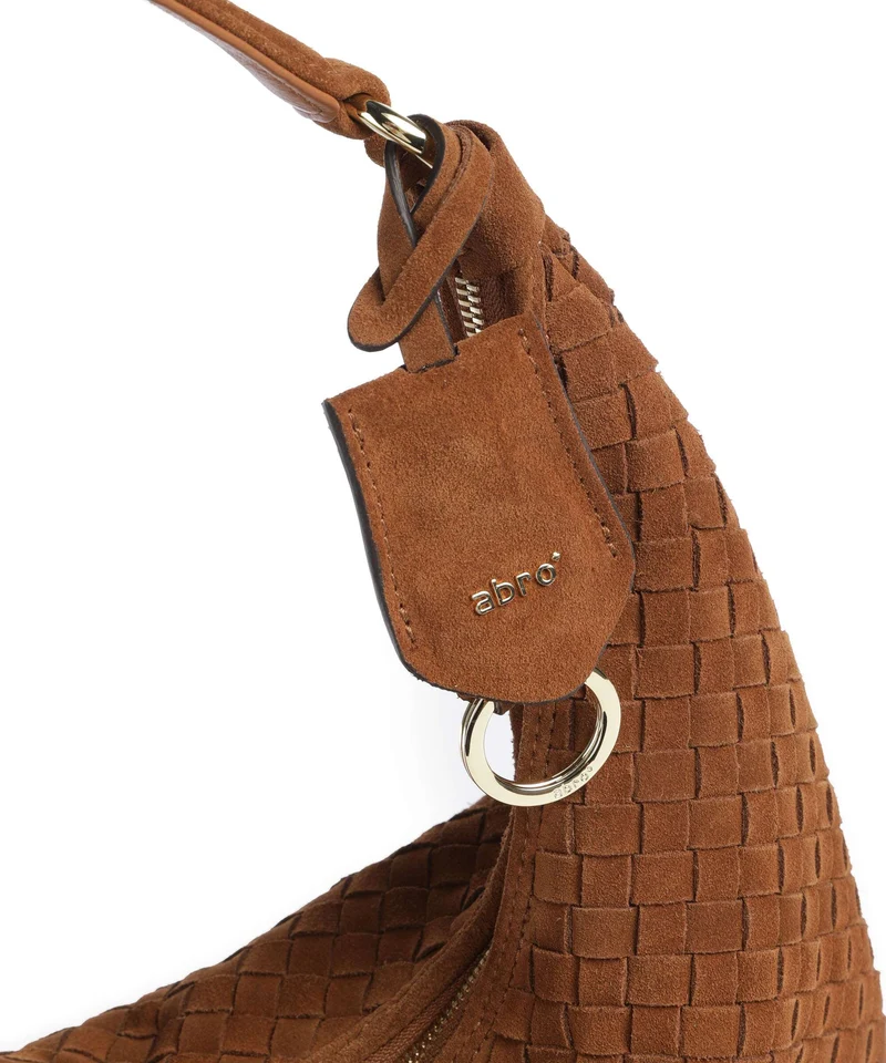 Abro Suede Nana Small Beuteltasche cuoio