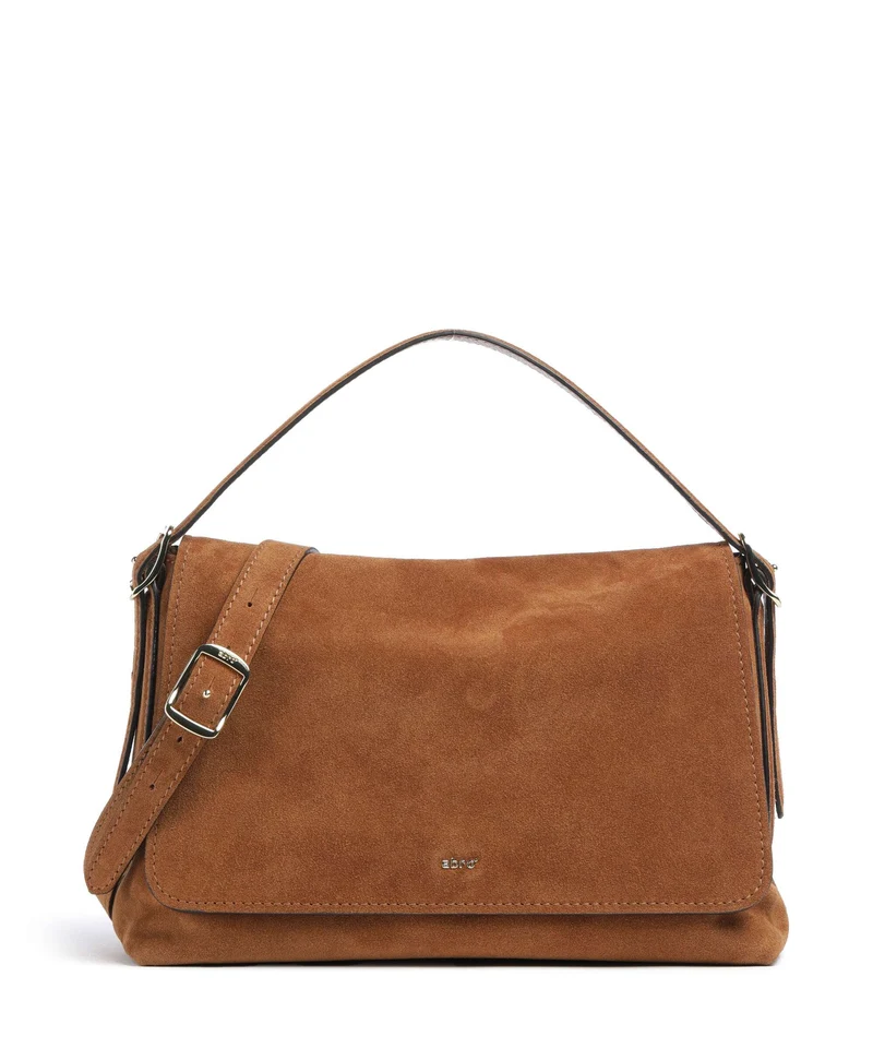 Abro Suede Carina Schultertasche cuoio