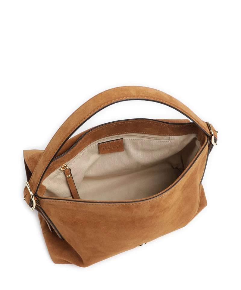 Abro Suede Carina Schultertasche cuoio