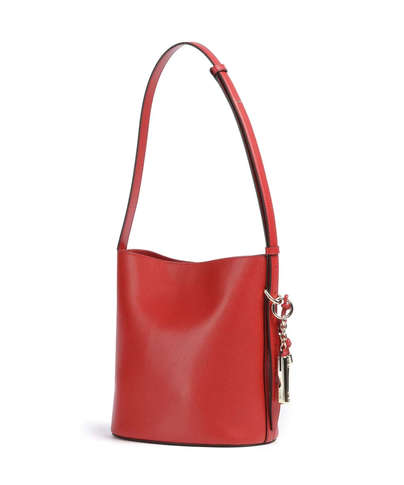 Furla Roxie S Bucket Handtasche red