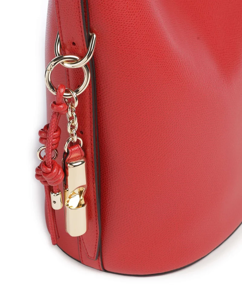 Furla Roxie S Bucket Handtasche red